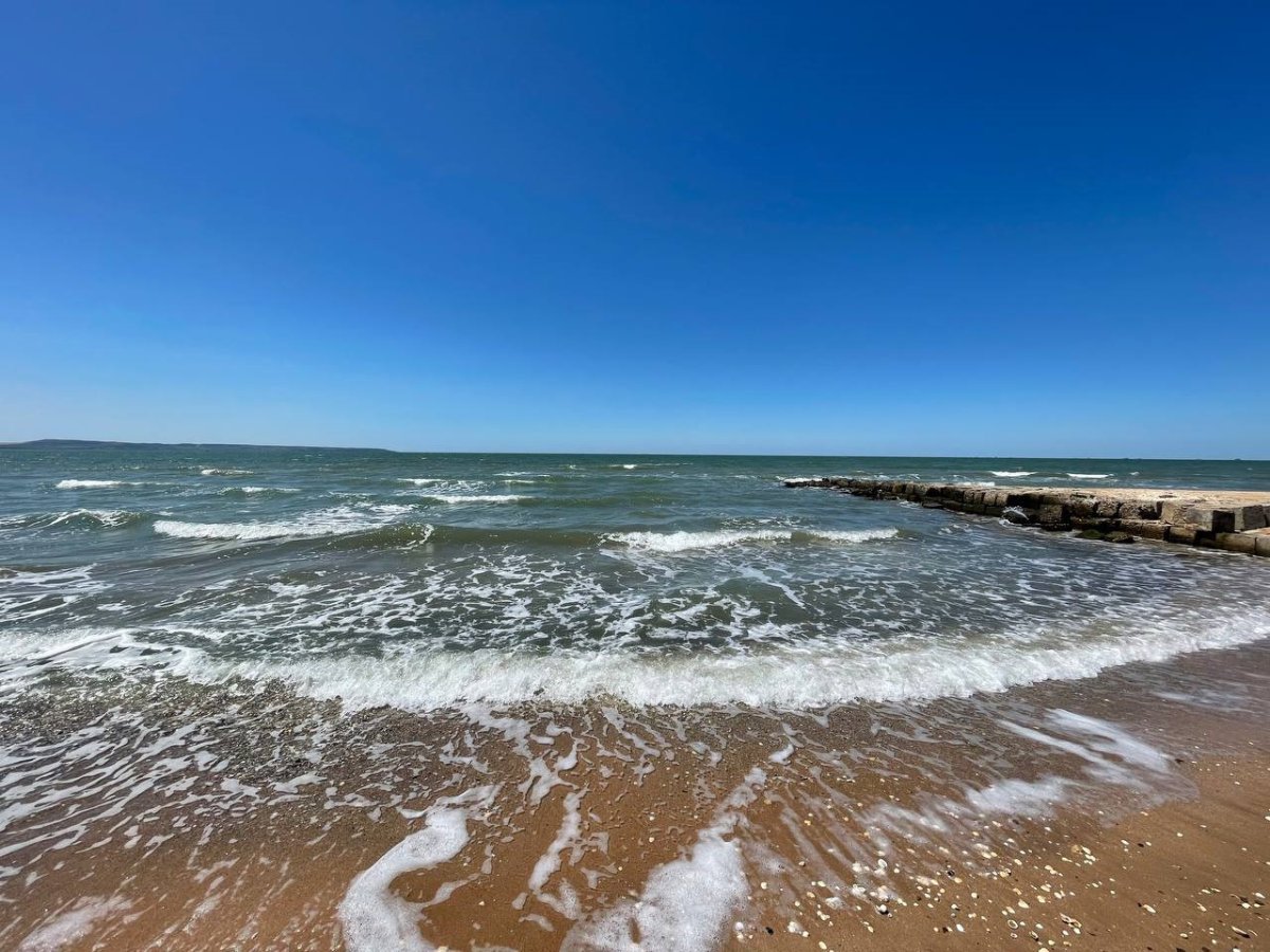 Азовское море и черное море