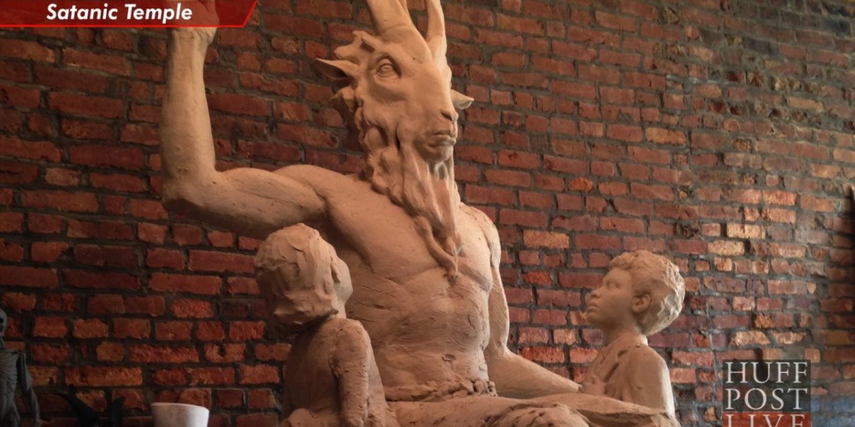 Бафомет статуя в Детройте