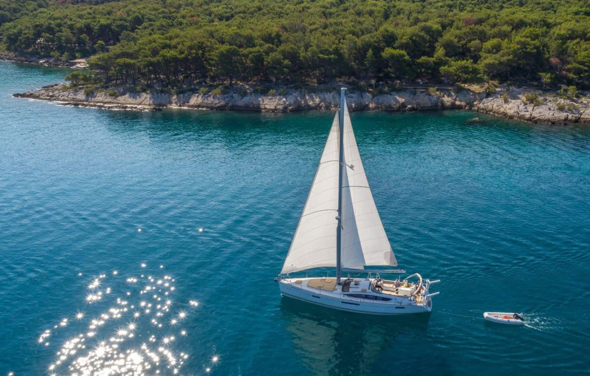Парусная яхта Адриатическое море