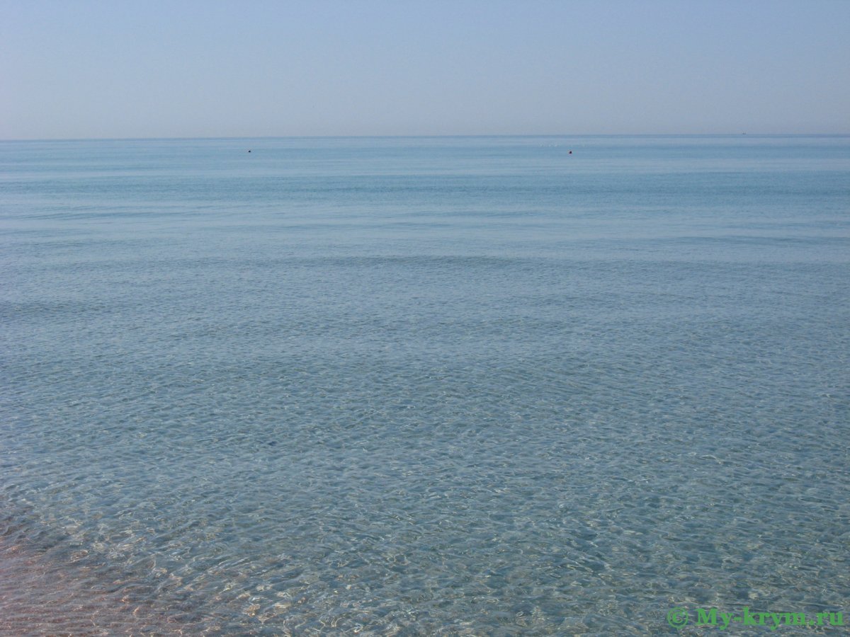 Мирный Крым море