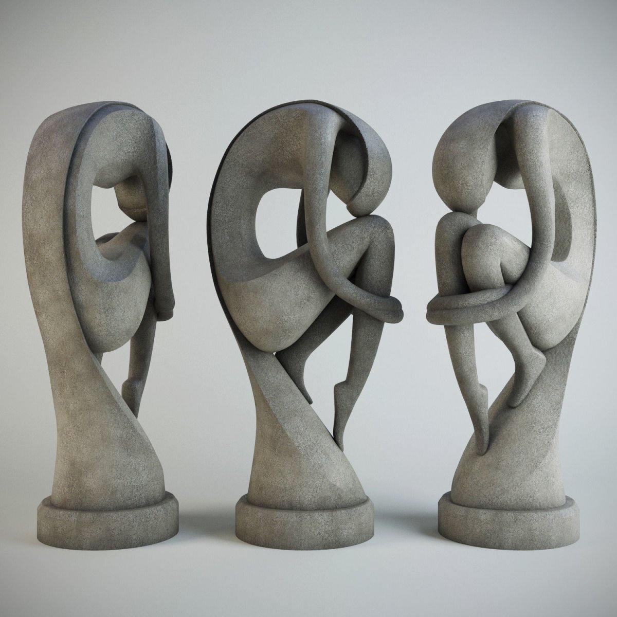 Sculpture model for 3ds Max