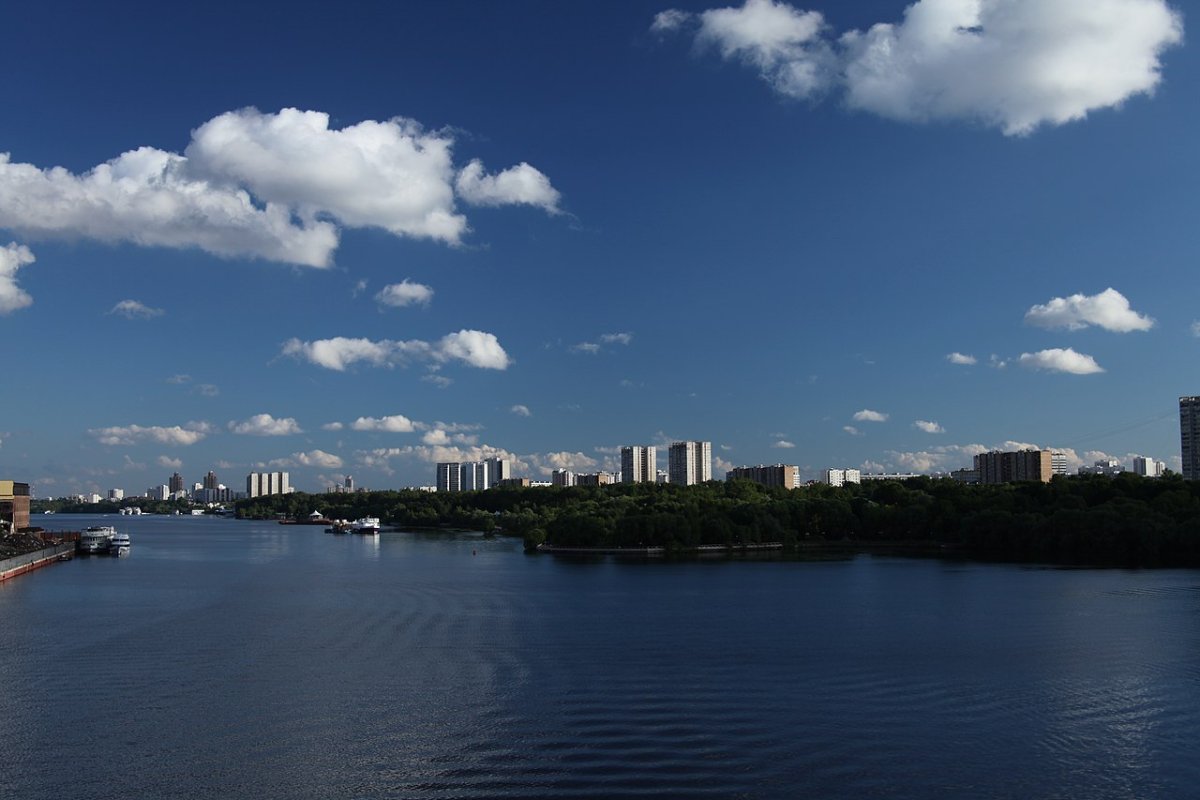 Парк Северное Тушино водохранилище