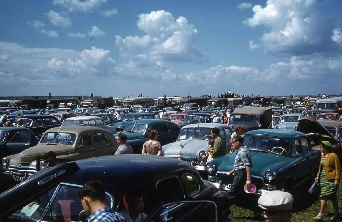 Парад в Тушино 1961