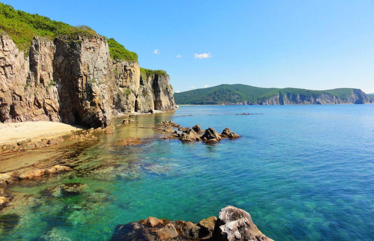 Бухта Тихая Приморский край