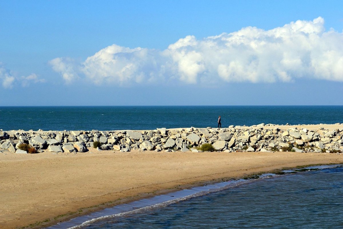 Каспийское море Лагань
