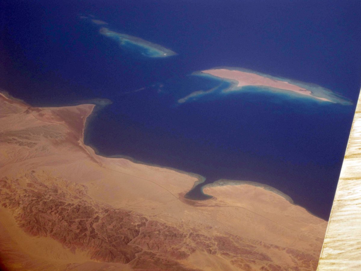 Красное море с высоты