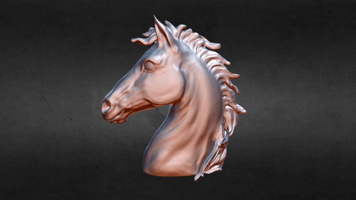 Лошадь 3d модель