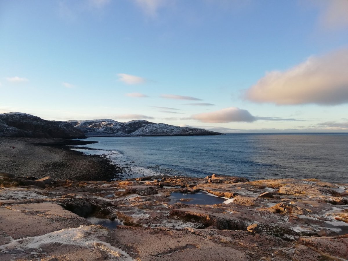 Баренцево море Териберка