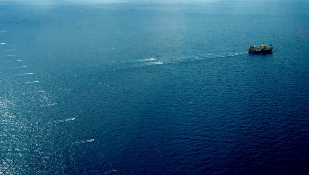 Сейсморазведка на море