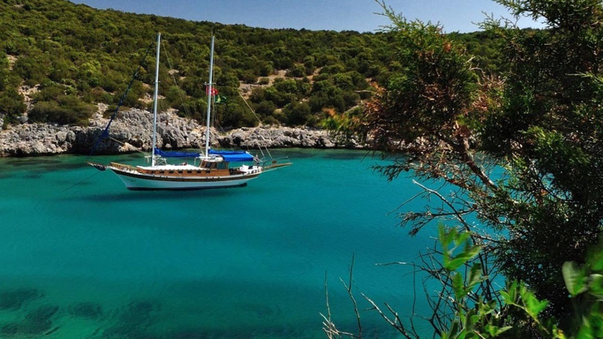 Панорама Эгейское море