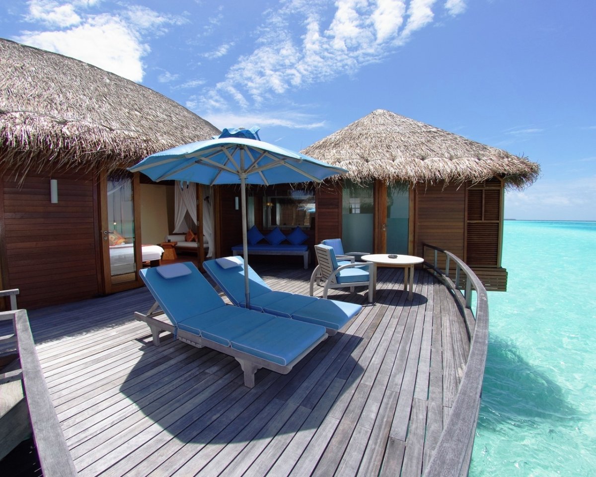 Anantara Kihavah Maldives пляж