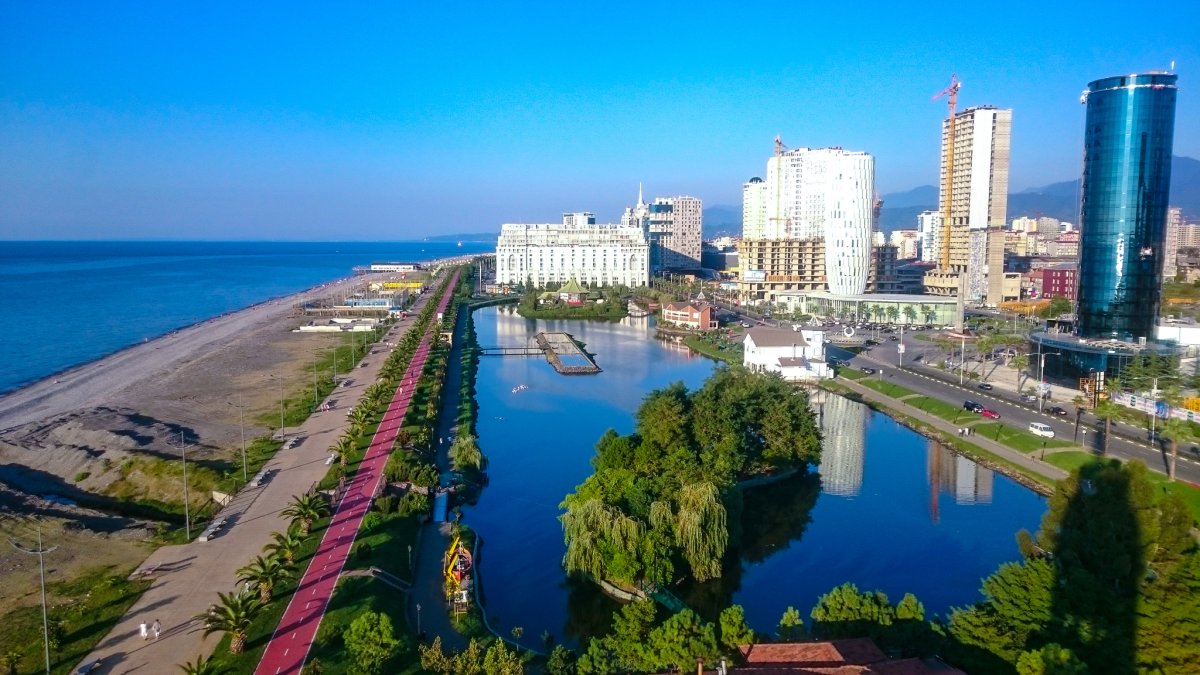 Грузия Батуми набережная