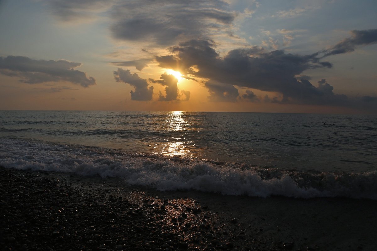 Батуми море закат