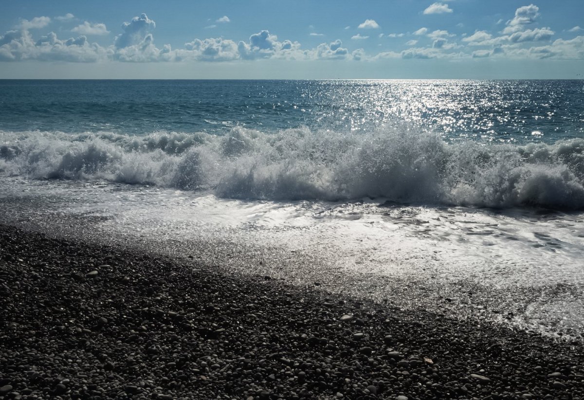 Черное море в расфокусе