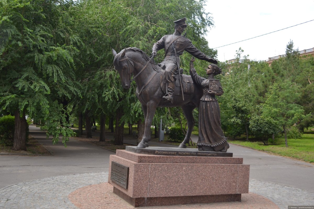 Памятник Донскому казачеству Волгоград