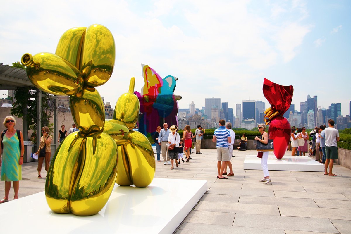 Jeff Koons Balloon в Нью Йорке