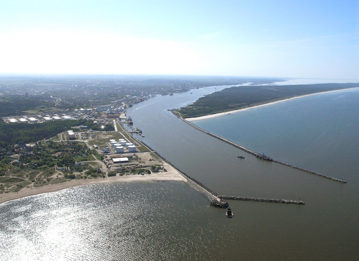 Литва Клайпеда море