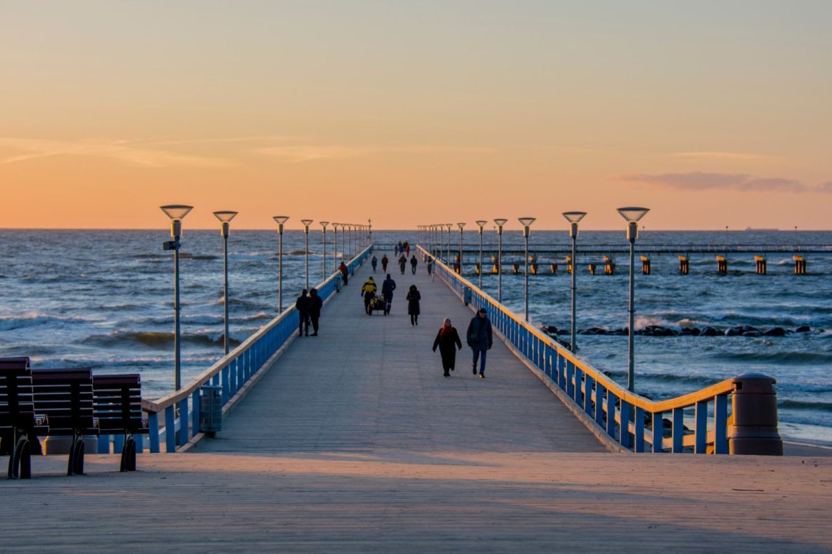 Балтийское море Паланга