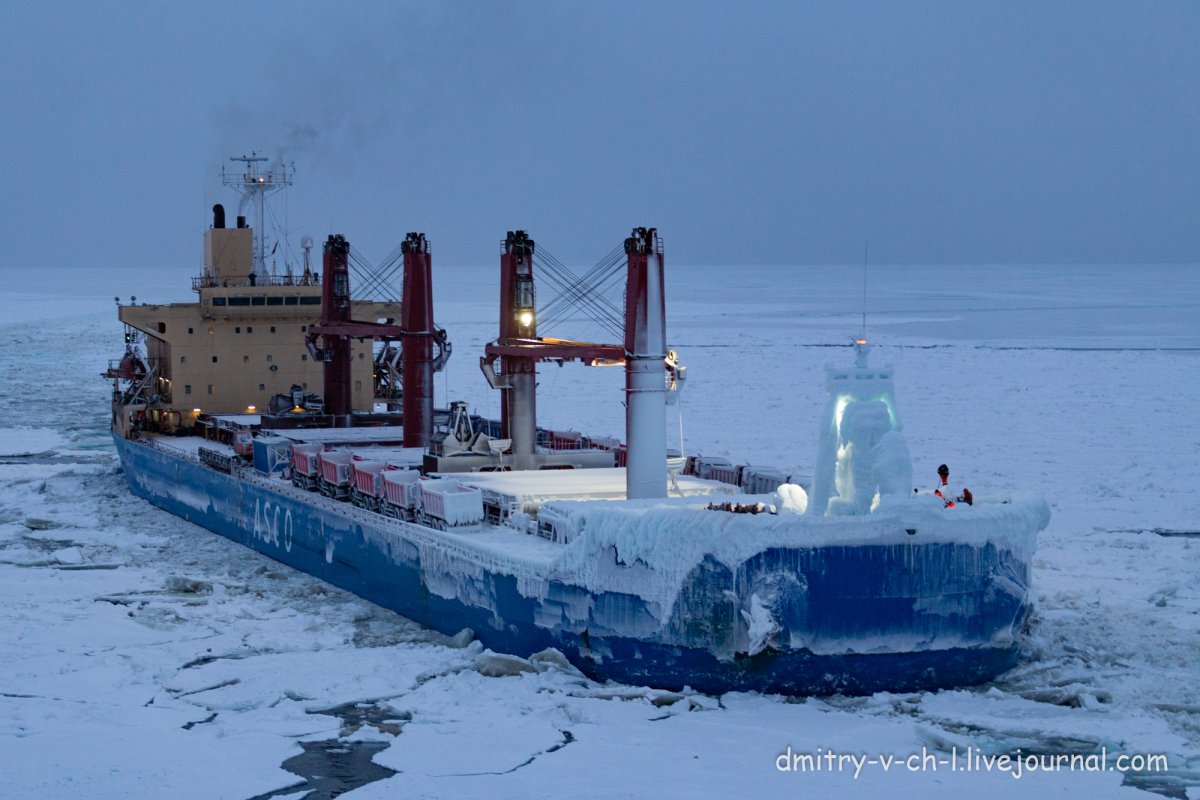 Карское море Северный морской путь