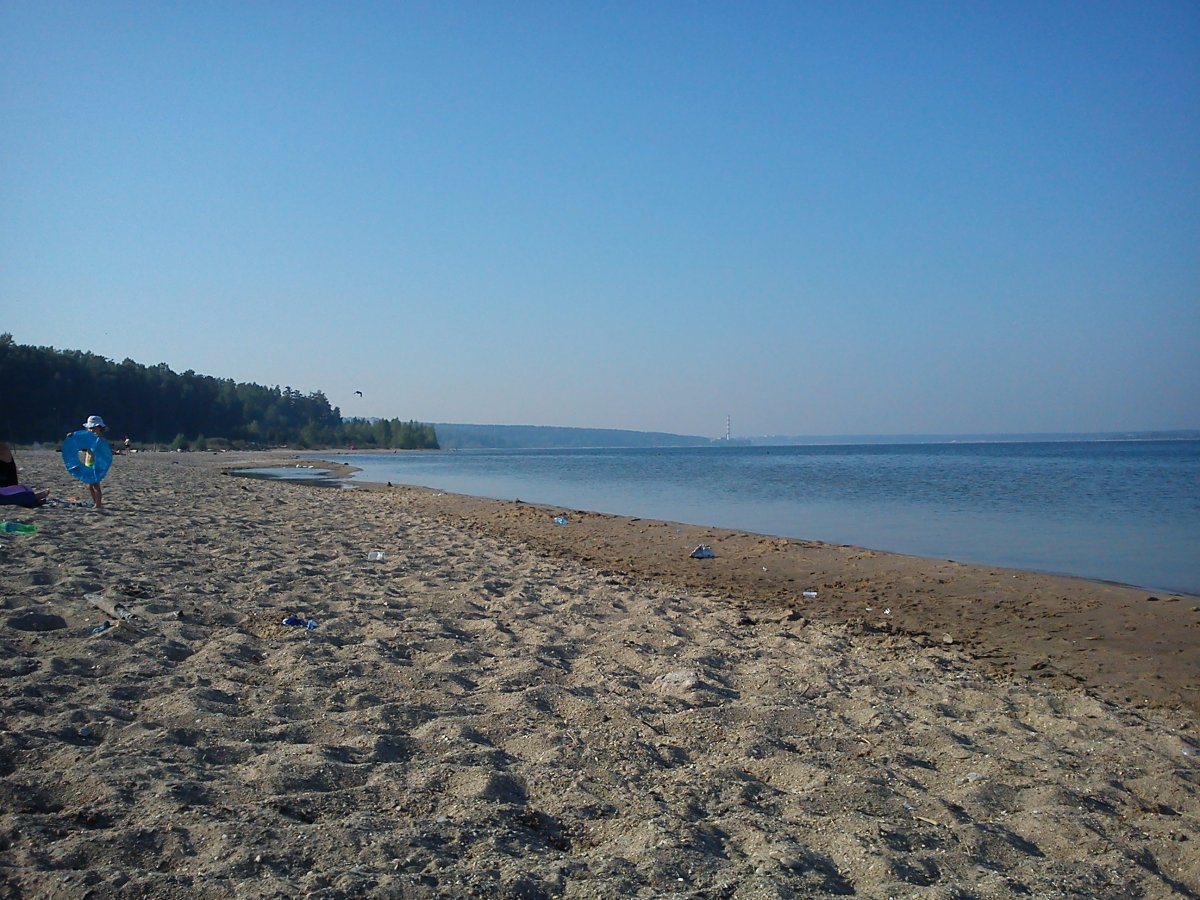 Новосибирск Обское море пляж