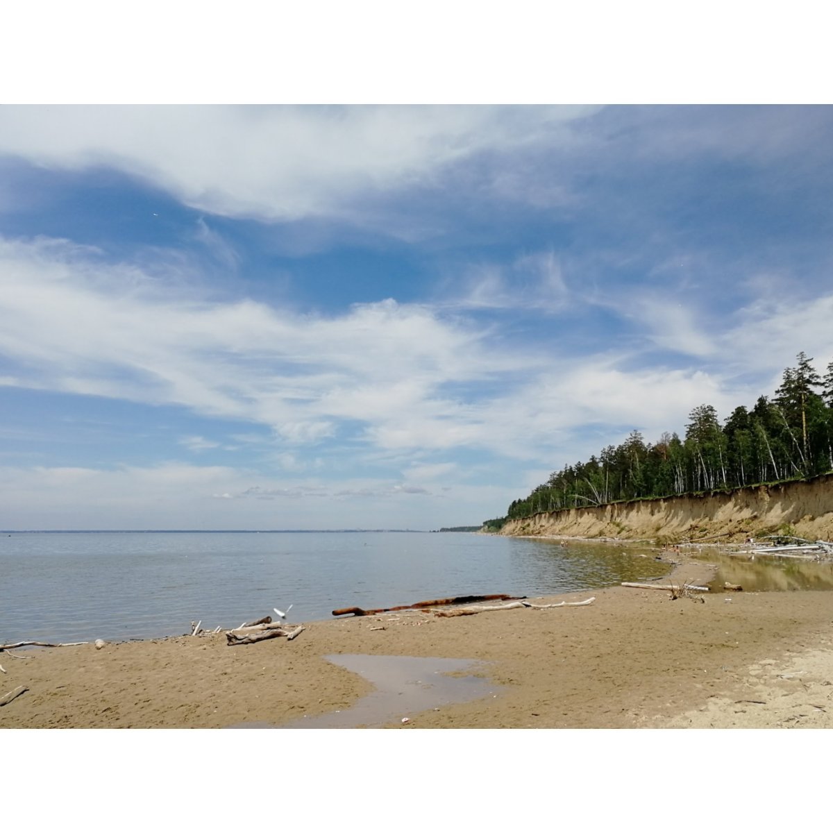 Обское море Академгородок