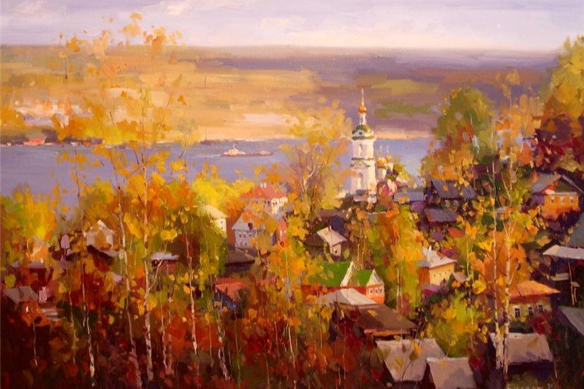 Плёс город художников Левитана