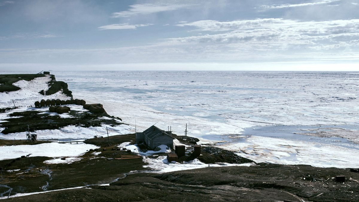 Карское море Диксон
