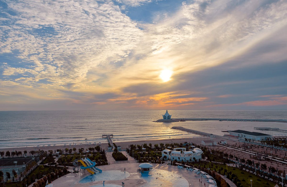 Каспийское море Аваза