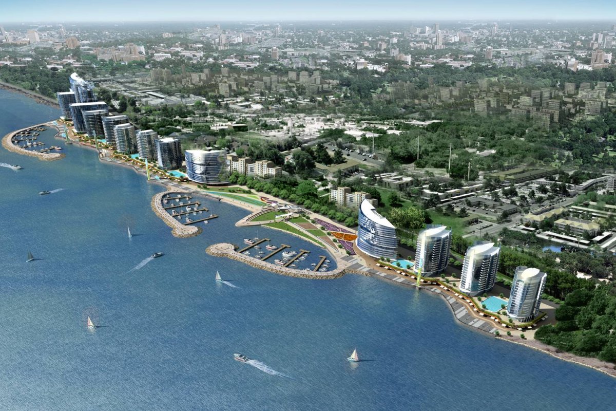 Курортный город Актау Казахстан