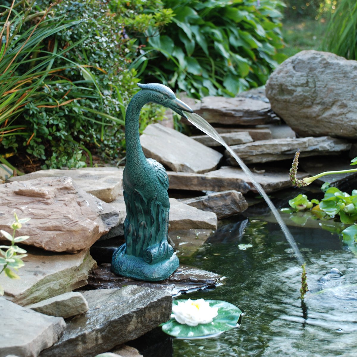 Water in Fountain Pond