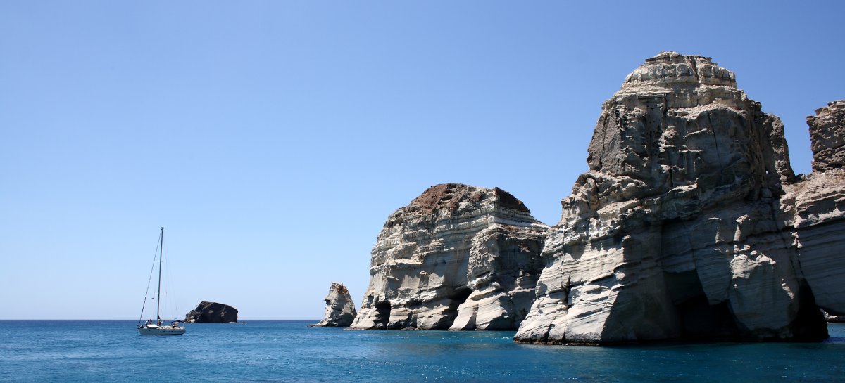 Эгейское море Утес