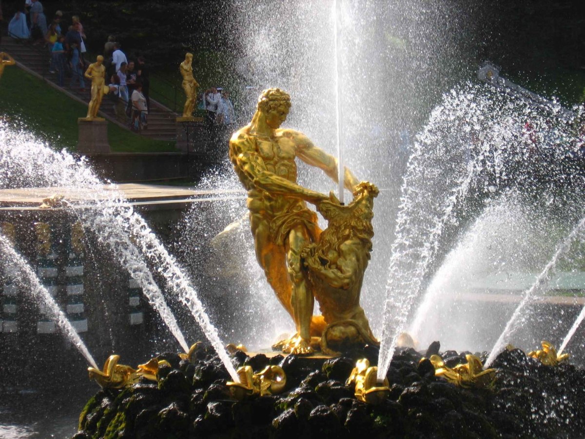 Козловский. Фонтан «Самсон», Петергоф