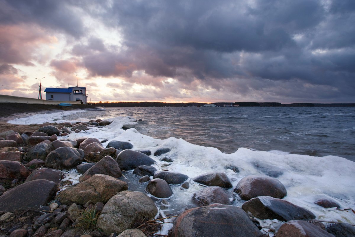 Холодное море фото