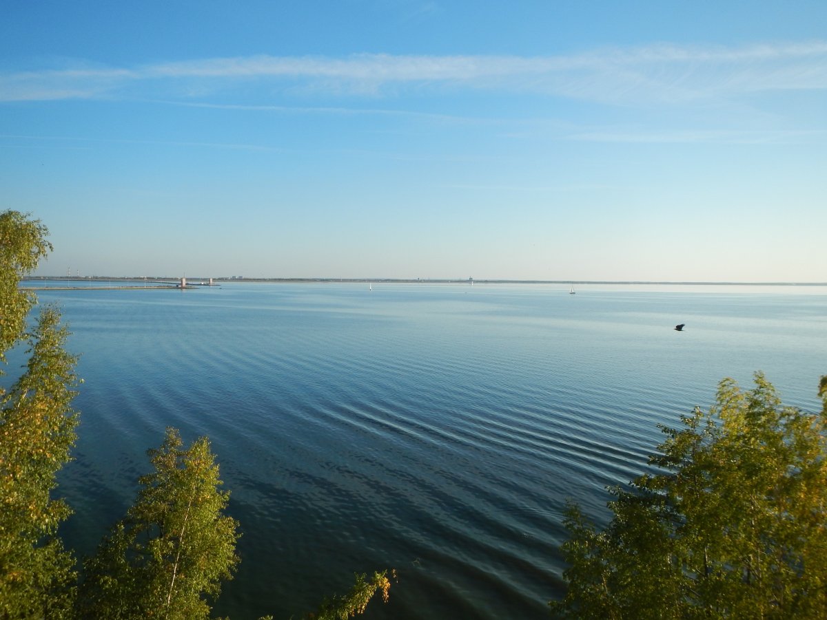 Горьковское море водохранилище