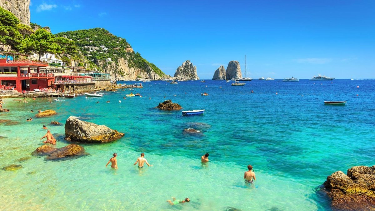 Остров Capri Италия