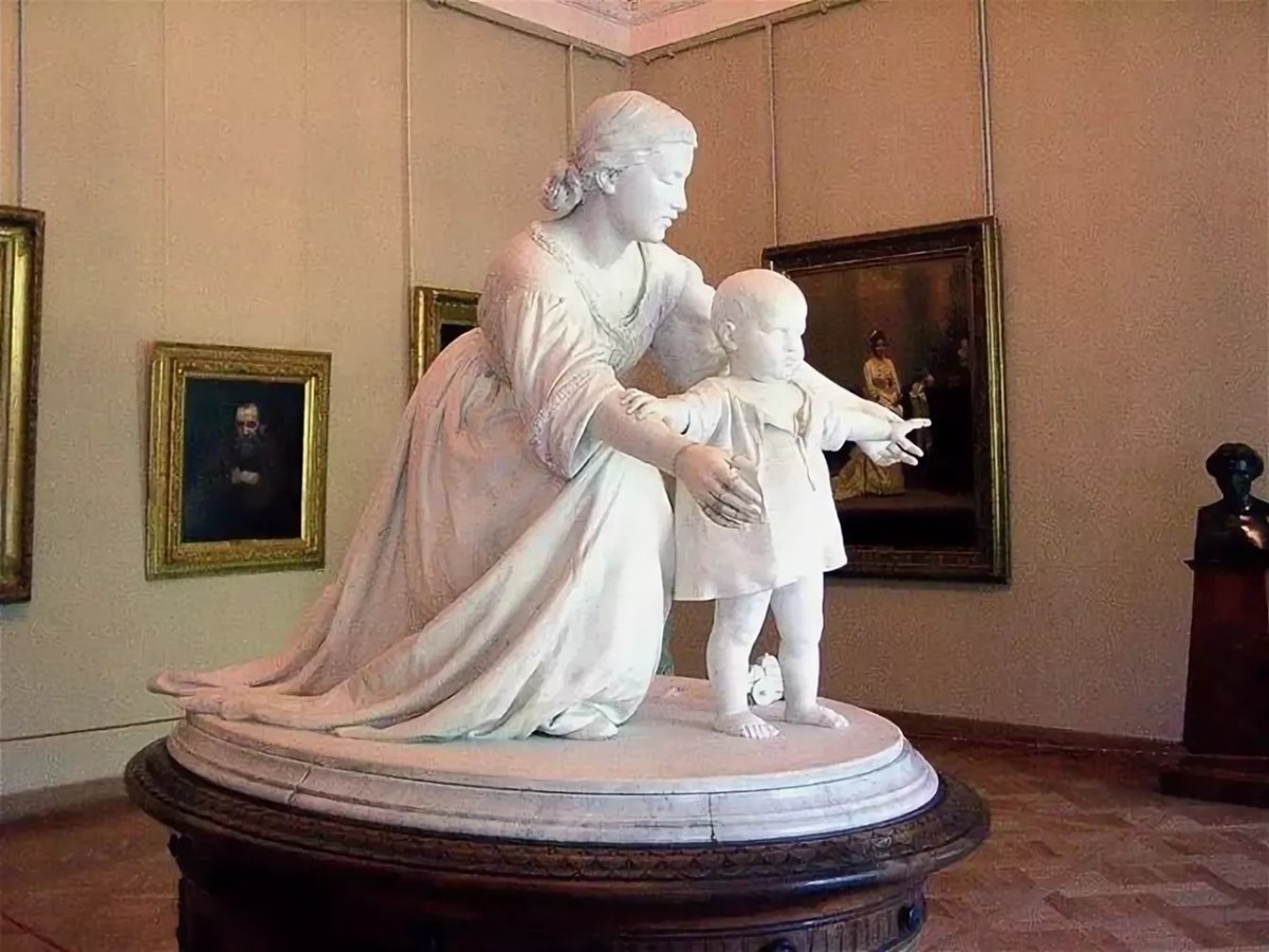 «Первый шаг» (1872 г.), Каменский ф. ф.;