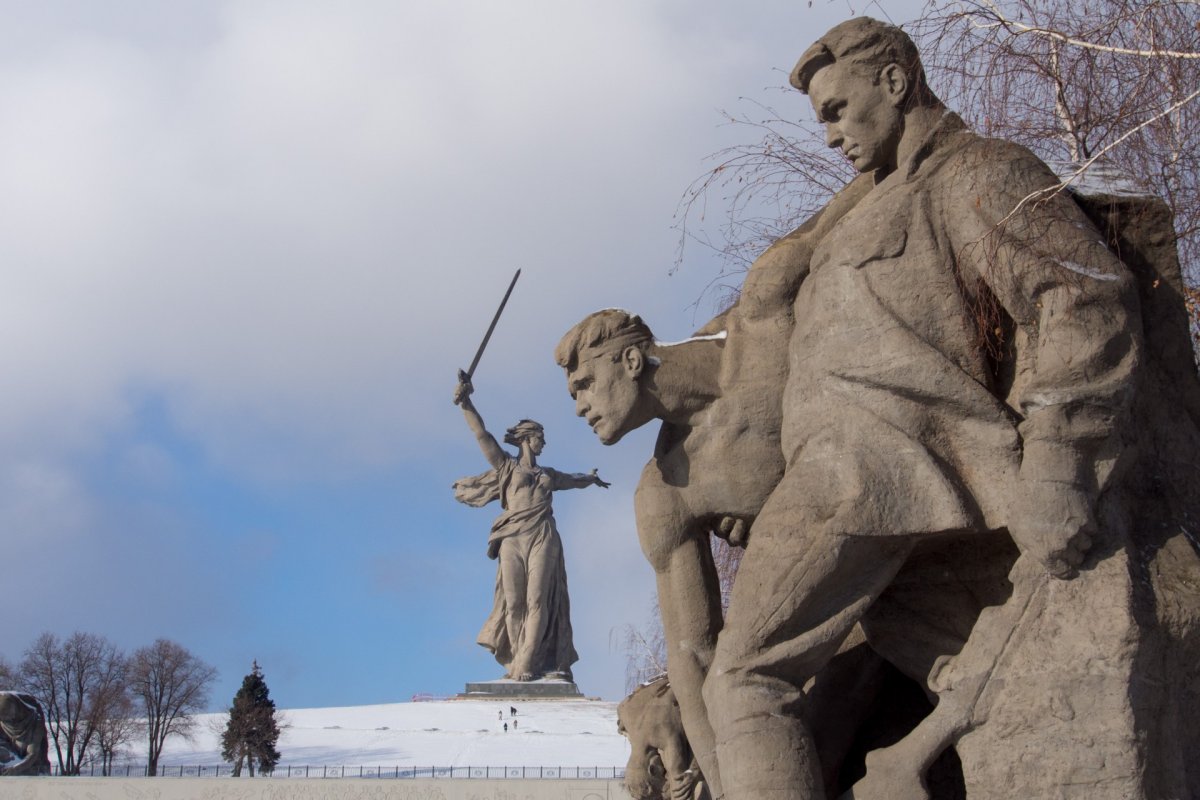 Скульптурный комплекс Мамаев Курган