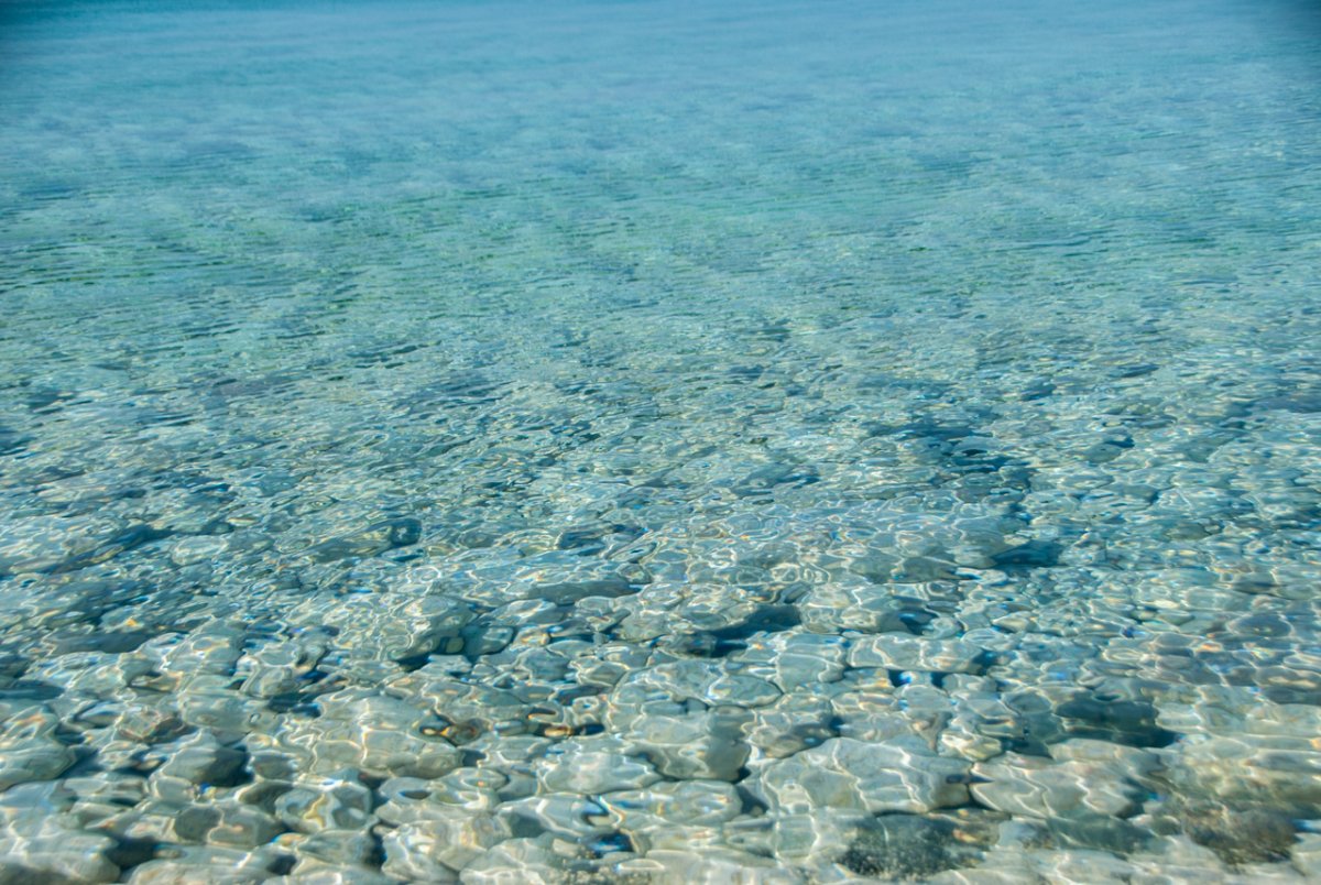 Вода на мелководье
