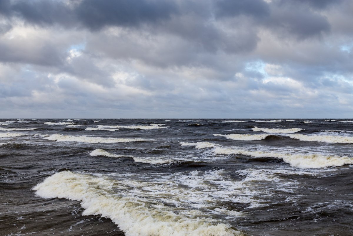 Балтийское море неспокойное