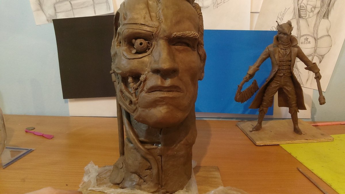 Скульптура из пластилина