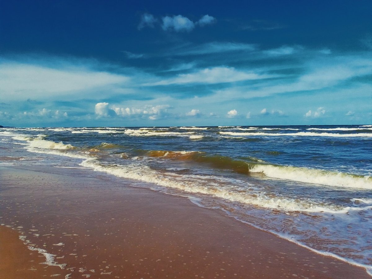 Вентспилс вид на море