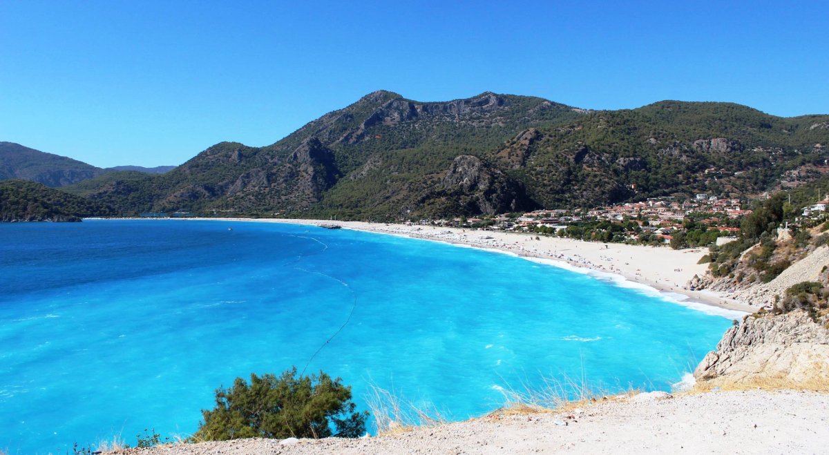Голубая Лагуна в Турции Oludeniz