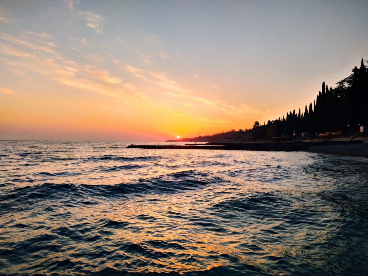 Черное море Абхазия