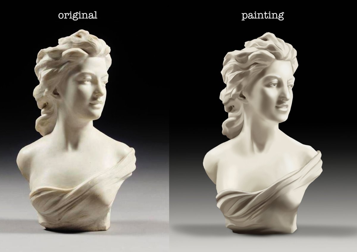 Algorithm Beauty Statue
