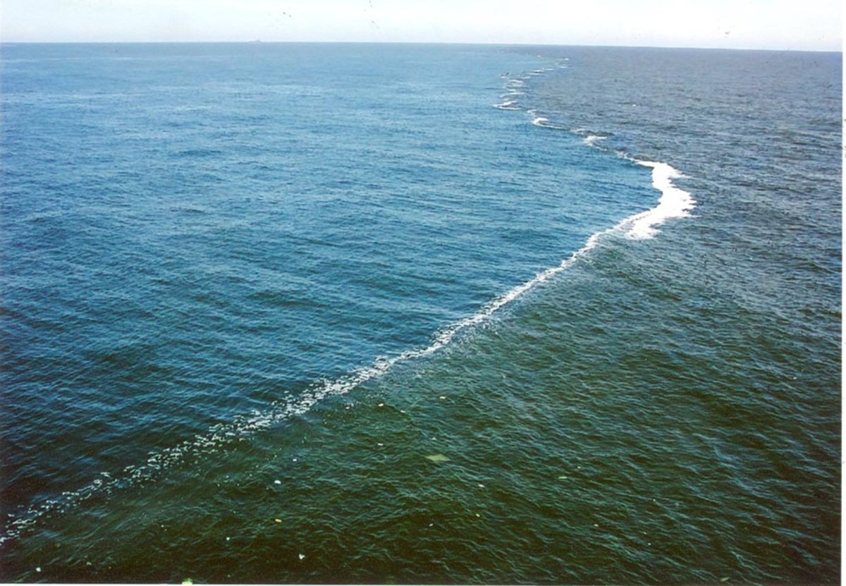 Озеро Балхаш граница соленой и пресной воды