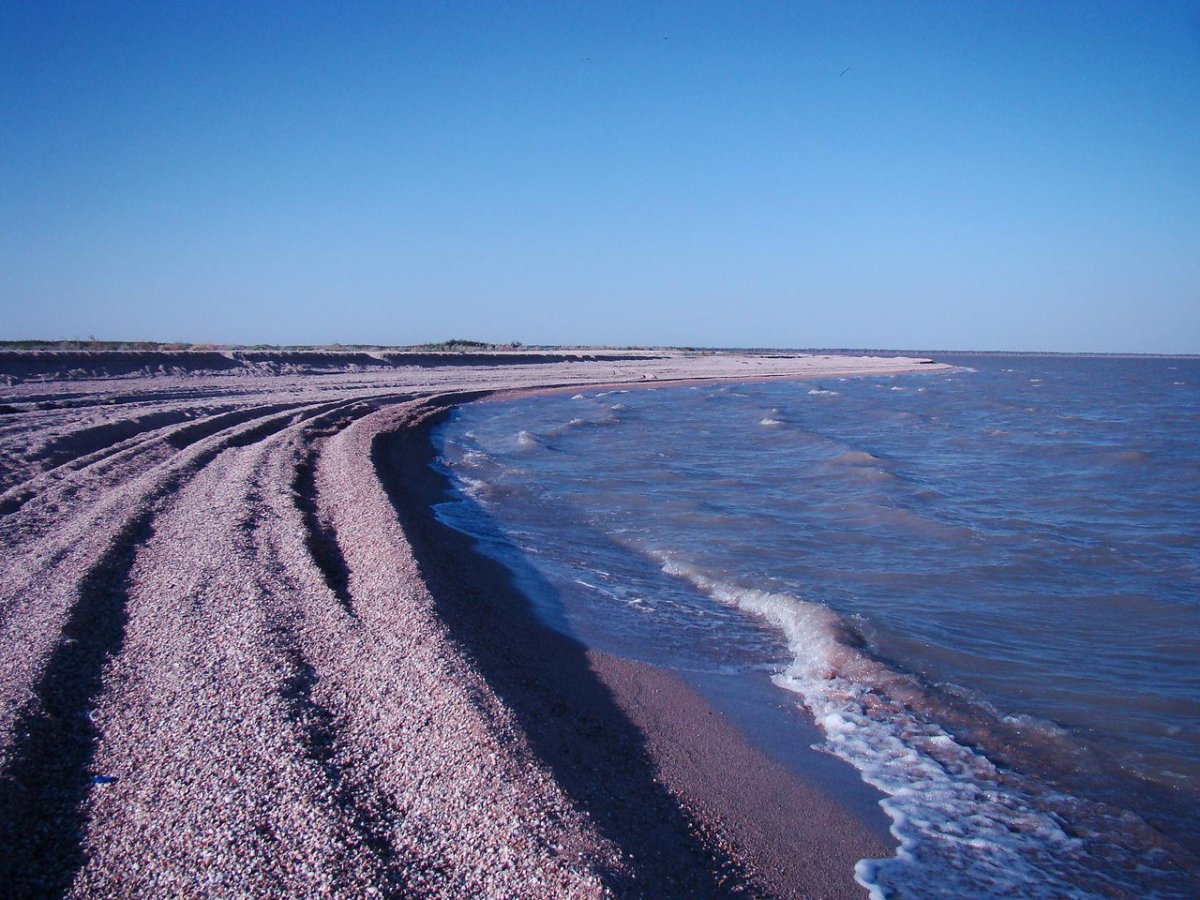 Кирилловская коса Азовское море