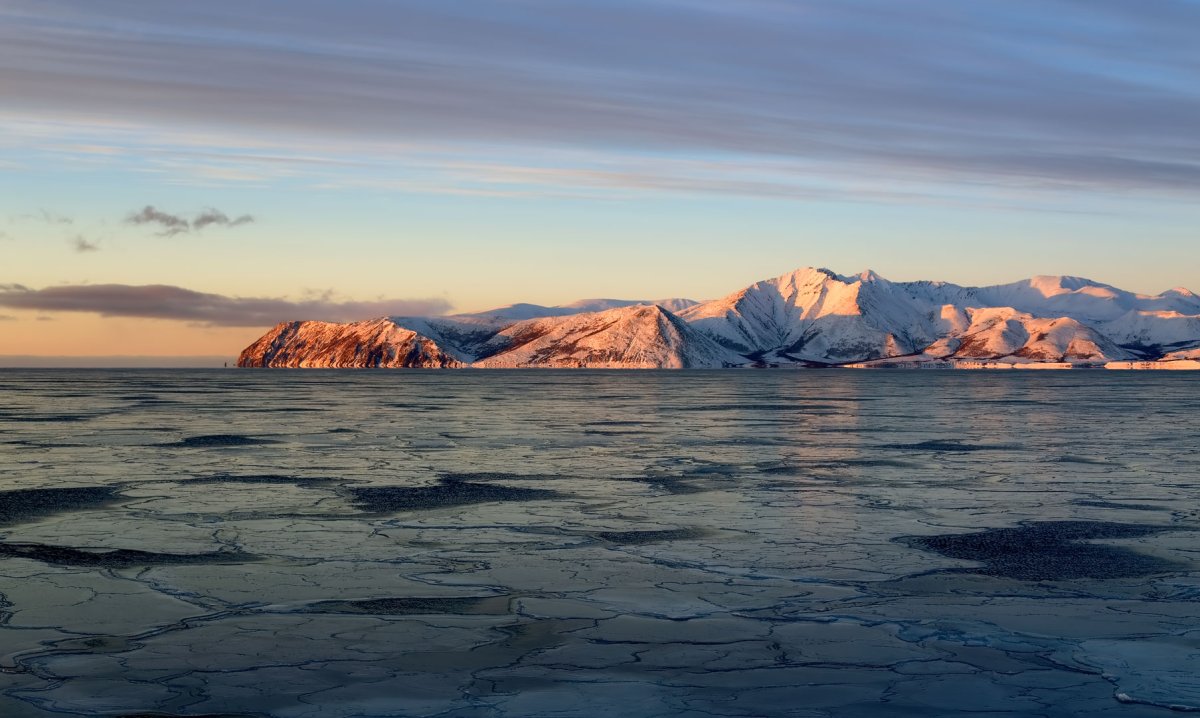 Охотское море Охотск