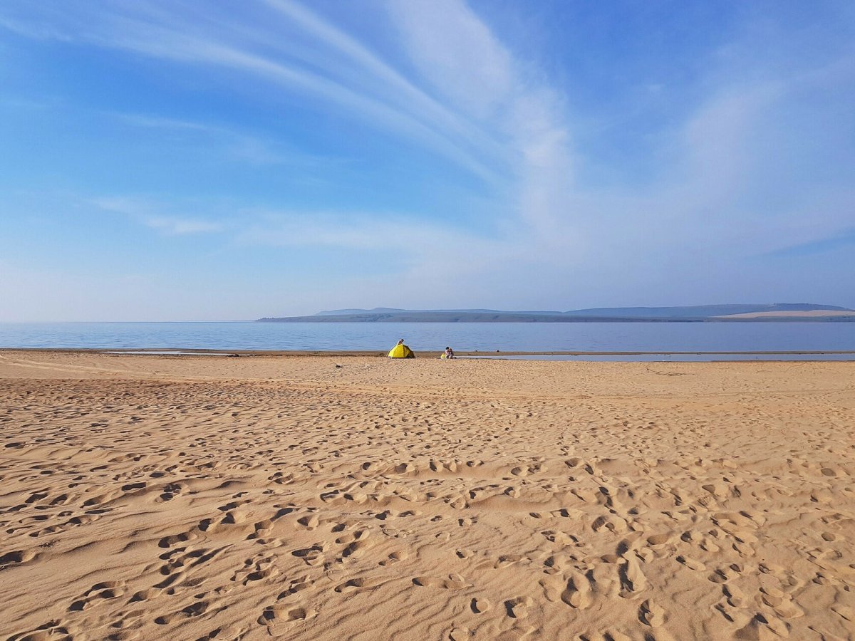 Золотые Пески Братское водохранилище