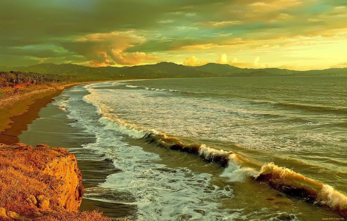 Море пляж
