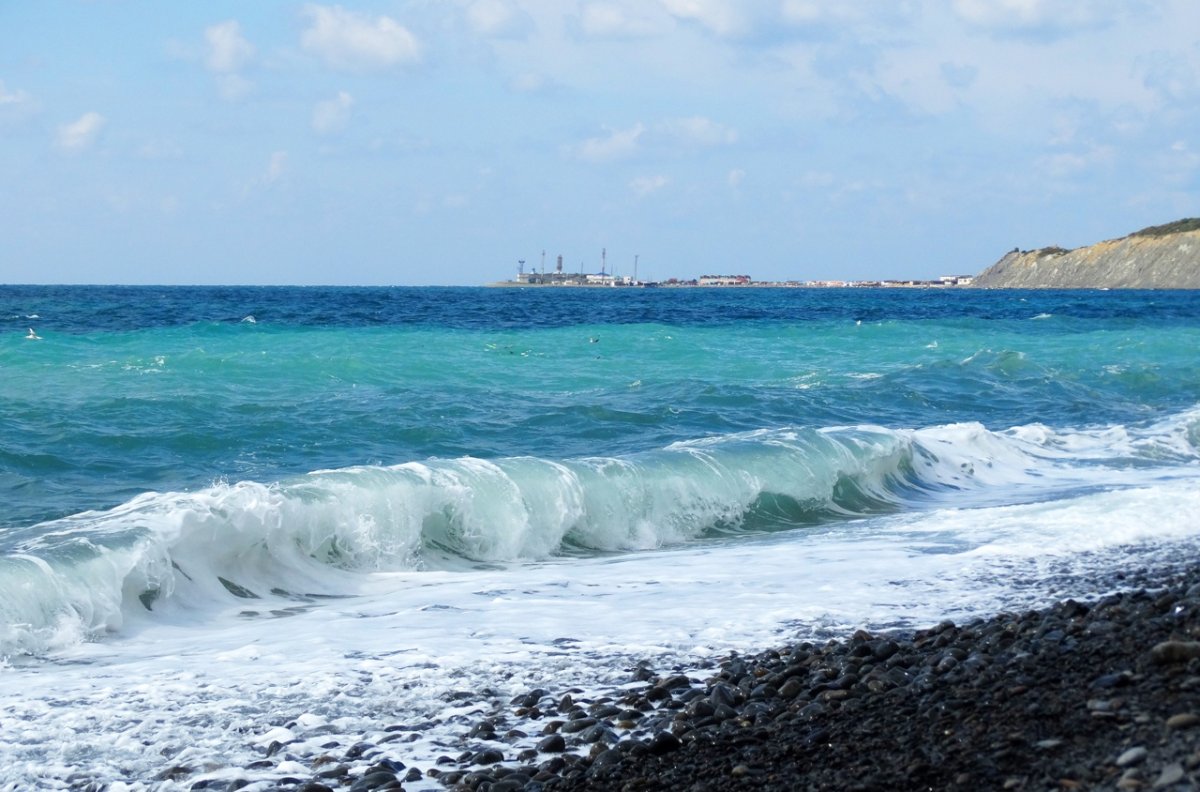 Анапа голубое море